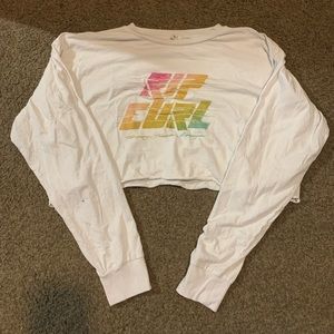 Rip Curl Cropped Long Sleeve